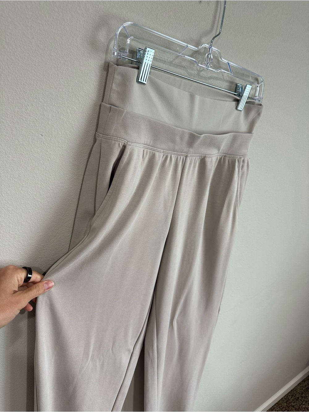 Athleta Small Tall Seasoft High Rise Wide Leg Pant